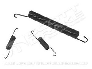 65-70 SEAT TRACK 3 PIECE SPRING SET (DOES ONE SIDE)