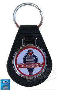 Cobra Leather Key Fob