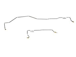 1965 and 1966 Mustang GT and HiPo Rear Brake Line Set