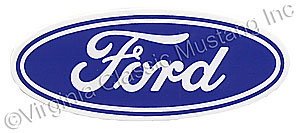 3 1/2&quot; FORD OVAL DECAL