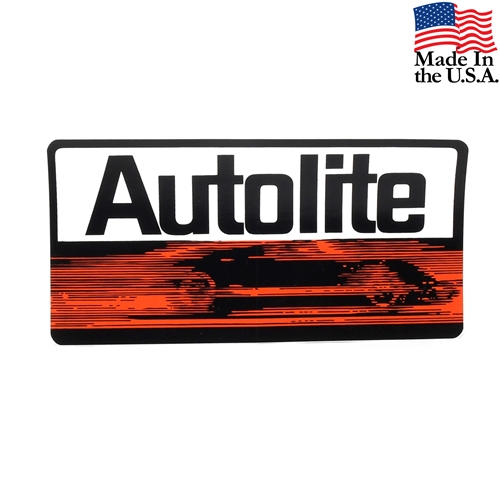 Autolite GT40 Decal - 2.75 x 5 inches