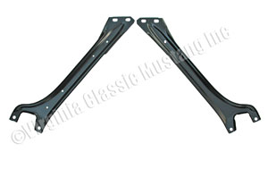 69-70 FIREWALL TO SHOCK TOWER BRACES-PAIR