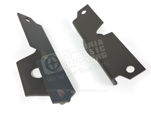 65-early 66 HiPo Mustang and GT350 Upper Motor Mount Brackets - Pair