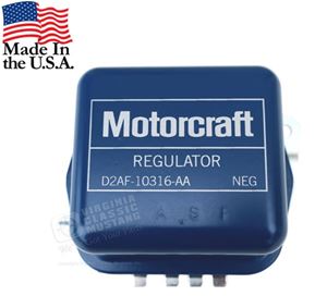 72 Motorcraft Stamped Voltage Regulator - Use without AC
