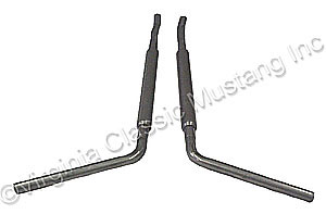 65-70 2 1/4&quot; SIDE EXITING DUAL EXHAUST SYSTEM