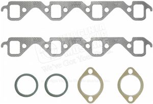 EXHAUST MANIFOLD GASKETS WITH DOUGHNUTS FITS 260, 289, 302, 351W