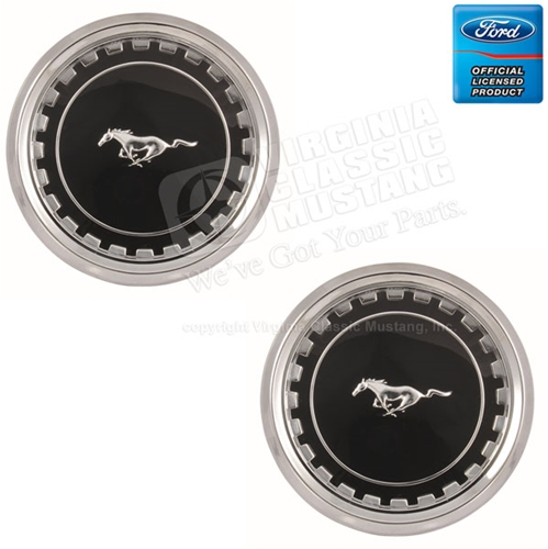 69-70 Mustang Roof Side Ornaments - set of 2