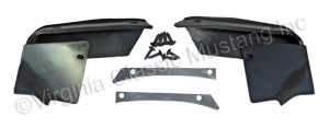 71-72 FRONT FENDER TO BUMPER FILLERS-PAIR