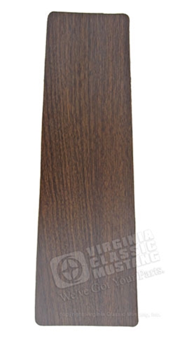 1970 Mustang Woodgrain Decal Insert for Console