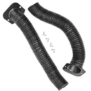 65-66 DEFROSTER HOSE AND DUCT KIT WITH CLIPS