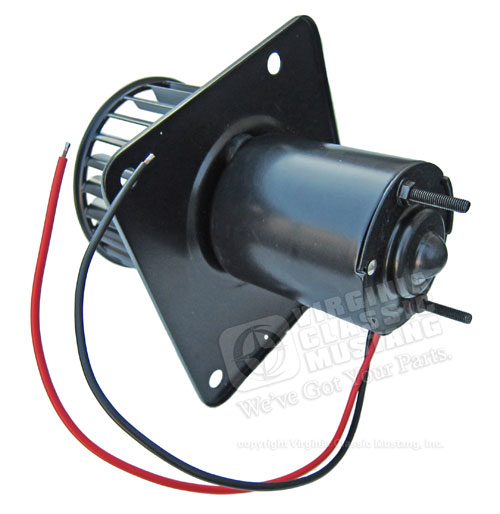 65-68 (AFTER 4-1-65) HEATER BLOWER MOTOR WITH PLATE AND FAN-REPLACEMENT STYLE