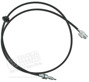 69-72 4 SPEED (EXCEPT DRAG PAC) SPEEDOMETER CABLE
