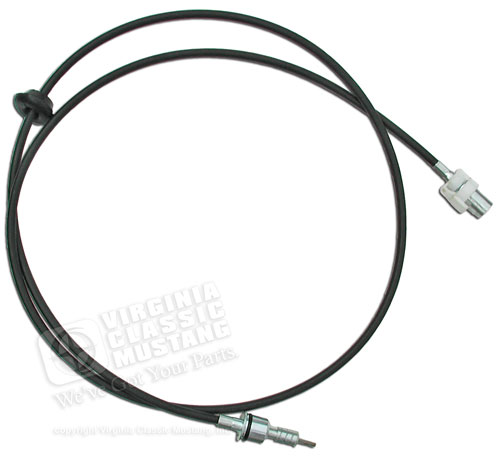 69-72 AUTOMATIC TRANS AND 3 SPEED MANUAL SPEEDOMETER CABLE