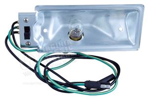 69-70 Mustang Map Light Assembly with Switch - Standard Interior