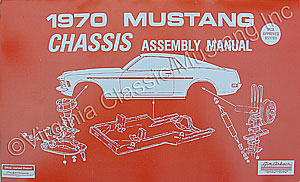 CHASSIS ASSEMBLY MANUAL *INDICATE YEAR*