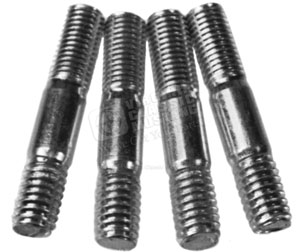 65-73 V8 Carburetor Mounting Studs - Set of 4 - Use with 1 inch spacer