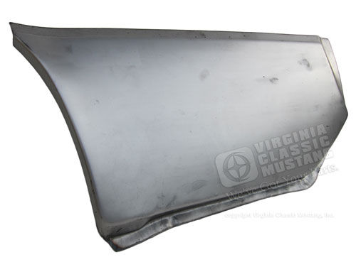 69-70 LH COUPE/CONVERTIBLE LOWER REAR QUARTER PATCH