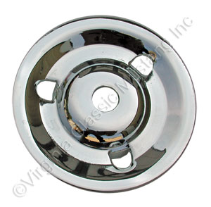 65-67 *CHROME* STYLED STEEL WHEEL SPARE MOUNTING PLATE