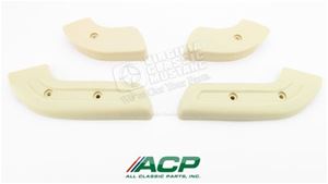 68-70 Mustang Seat Hinge Covers - Set of 4 - Neutral Color