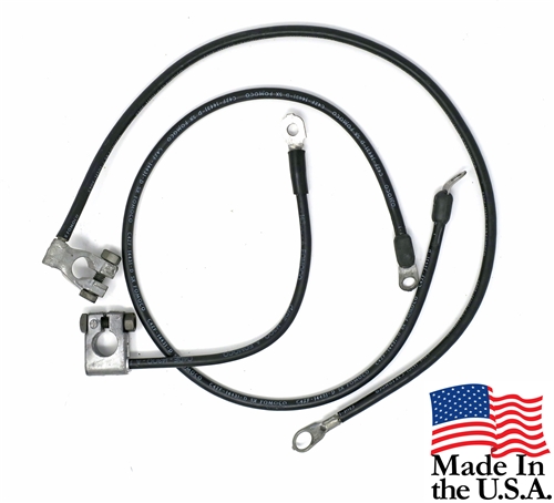 64 1/2 6 CYLINDER BATTERY CABLE SET