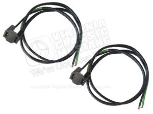 67 SHELBY HEADLAMP EXTENSION WIRE WITH PLUG-PAIR