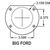 68-73 Rear Drum to Disc Brake Conversion Kit - 9" Rear 31 Spline