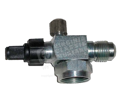 Service valves for air conditioning