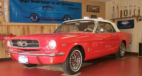 Virginia Classic Mustang showroom