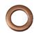 COPPER WASHERS FOR MUSTANG FRONT BRAKE HOSES - SET OF 2