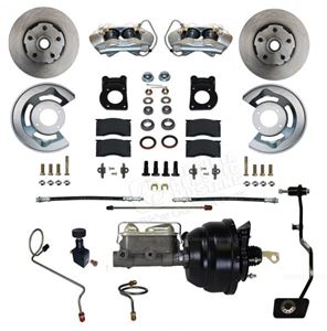 67-69 FRONT POWER DISC BRAKE CONVERSION KIT WITH MANUAL TRANSMISSION