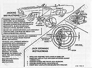 EARLY 67 JACK INSTRUCTION DECAL