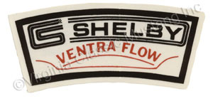 65-70 SHELBY ACCESS VENTRA-FLOW AIR CLEANER DECAL