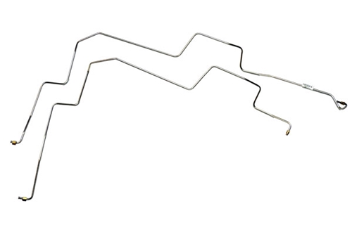 71-73 FMX V8-TRANSMISSION COOLING LINE SET- STAINLESS STEEL