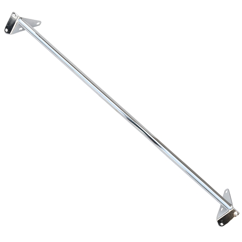 65-66 Straight Polished Stainless Steel Monte Carlo Bar