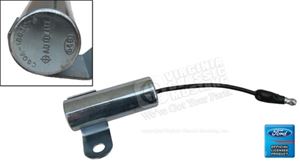 67-71 Mustang and Ford Radio Suppressor / Capacitor at Voltage Regulator C6OA-18832-A Autolite