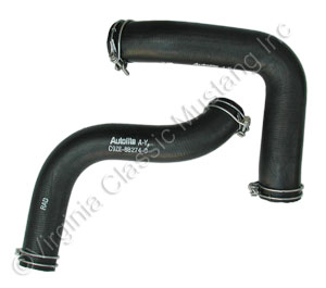 70 302,B302,351W RADIATOR HOSE SET WITH CLAMPS