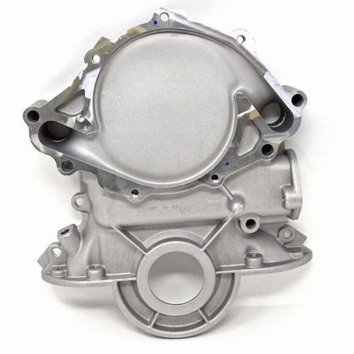 65 MUSTANG TIMING CHAIN COVER (260, 289 FOR USE WITH ALUMINUM WATER PUMP)