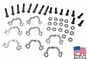 EXACT EXHAUST MANIFOLD BOLT SET 65-EARLY 66 289 HIGH PERFORMANCE WITH LOCKS