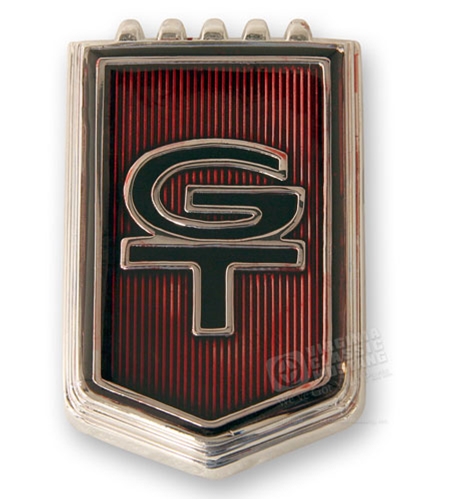 65 Mustang GT Emblem