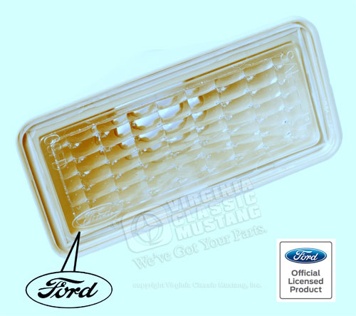 69 FRONT MARKER LIGHT LENS AND HOUSING-CLEAR