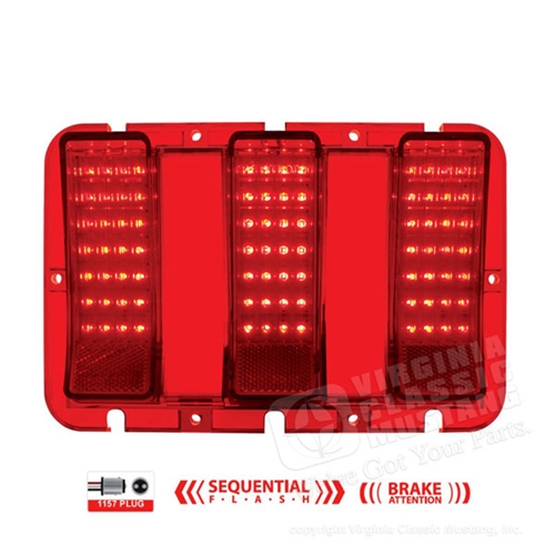 67-68 Mustang LED Sequential Tail Light