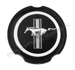 70-73 PLASTIC PONY EMBLEM FOR SIMULATED MAG WHEEL HUBCAP