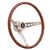 65-67 Mustang GT Retro Wood Steering Wheel Assembly