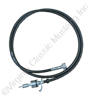 65-66 AUTOMATIC AND 3 SPEED SPEEDOMETER CABLE