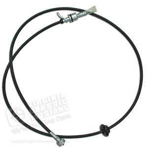 67-68 AUTOMATIC TRANSMISSION AND 3 SPD MANUAL SPEEDOMETER CABLE
