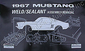WELD AND SEALANT ASSEMBLY MANUAL *INDICATE YEAR*