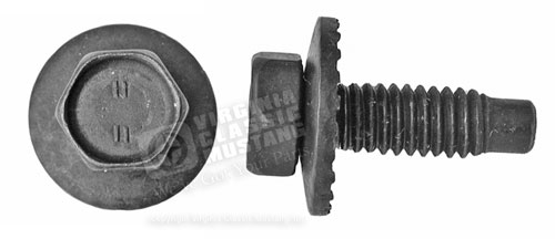 CORRECT PHOSPHATE DISC WASHER FENDER BOLTS DITTO MARKS-SET OF 12