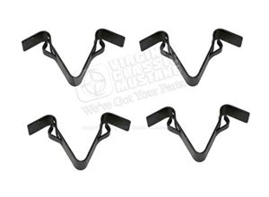 65-66 Defroster Duct Clips - set of 4