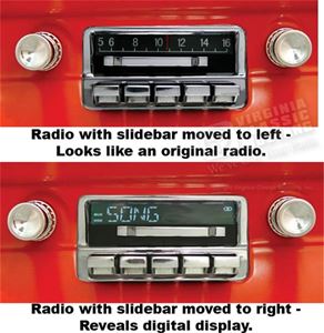 65-66 Mustang AM / FM / Bluetooth Radio