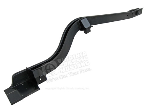 65-68 Mustang Convertible Complete Rear Frame Rail - LH Side